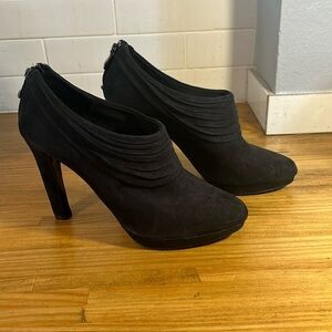 Coach And Four Black Booties Size 8.5
